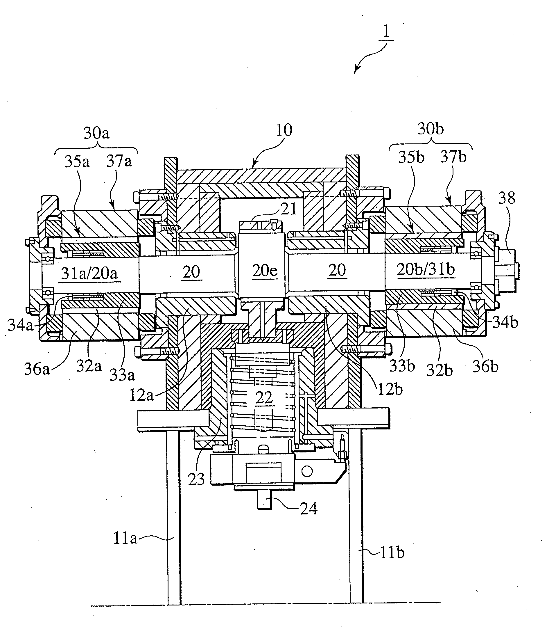 Servo drive system and continuous working system of press machine