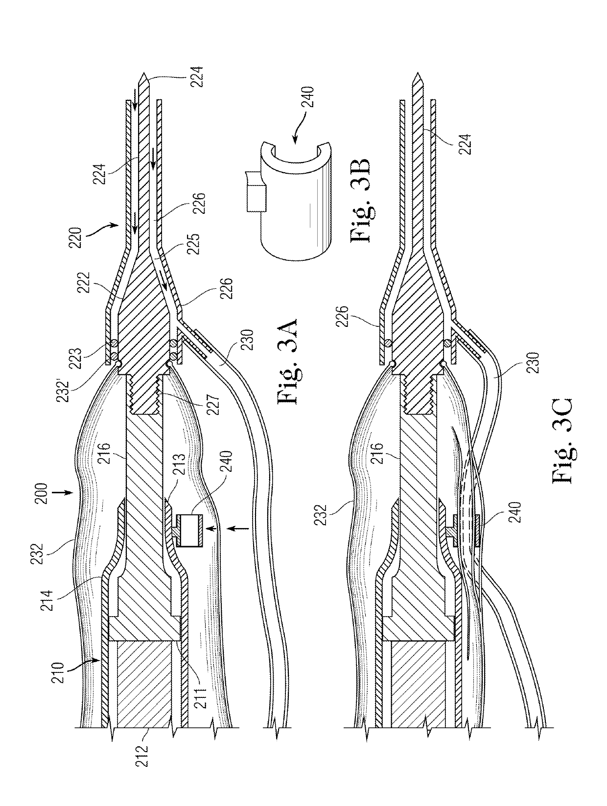 Surgical hand piece with ultrasonic knife