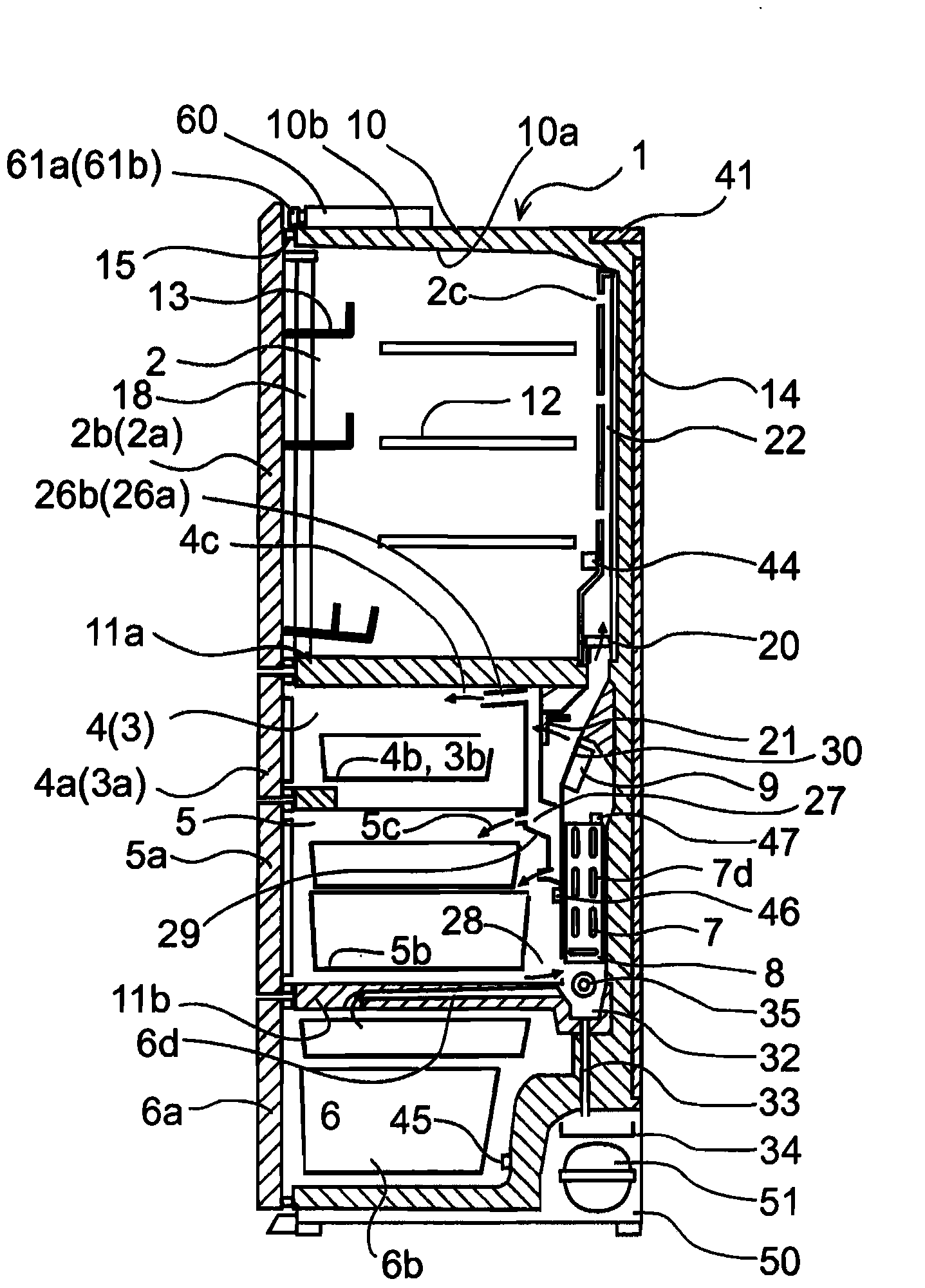 Door opener and refrigerator having same