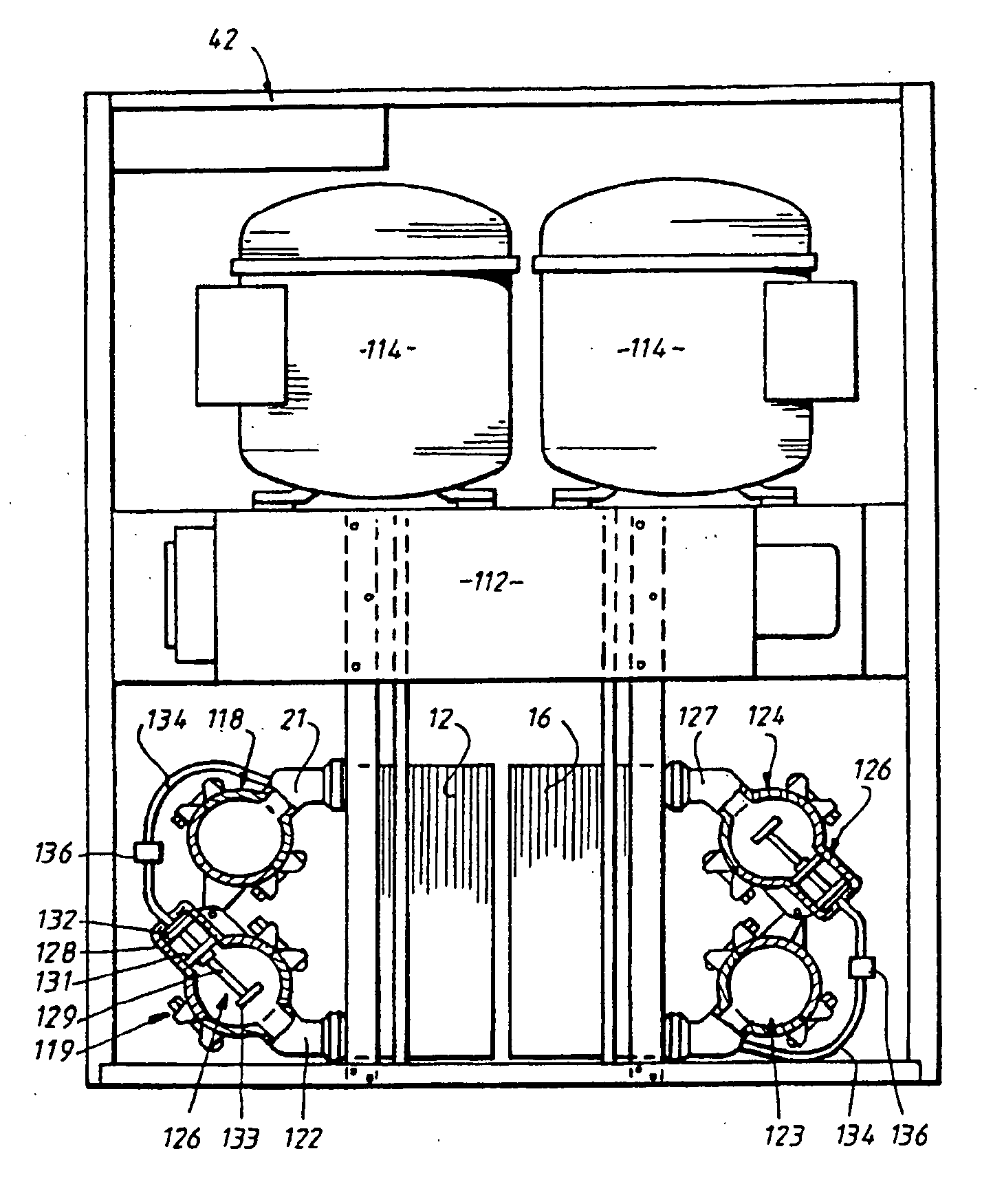 Dedicated heat recovery chiller