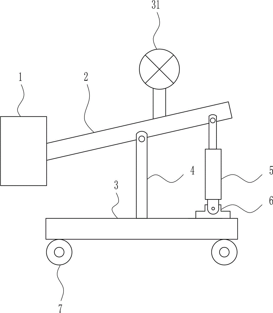 Periodic scrubbing device for mosaic tiles