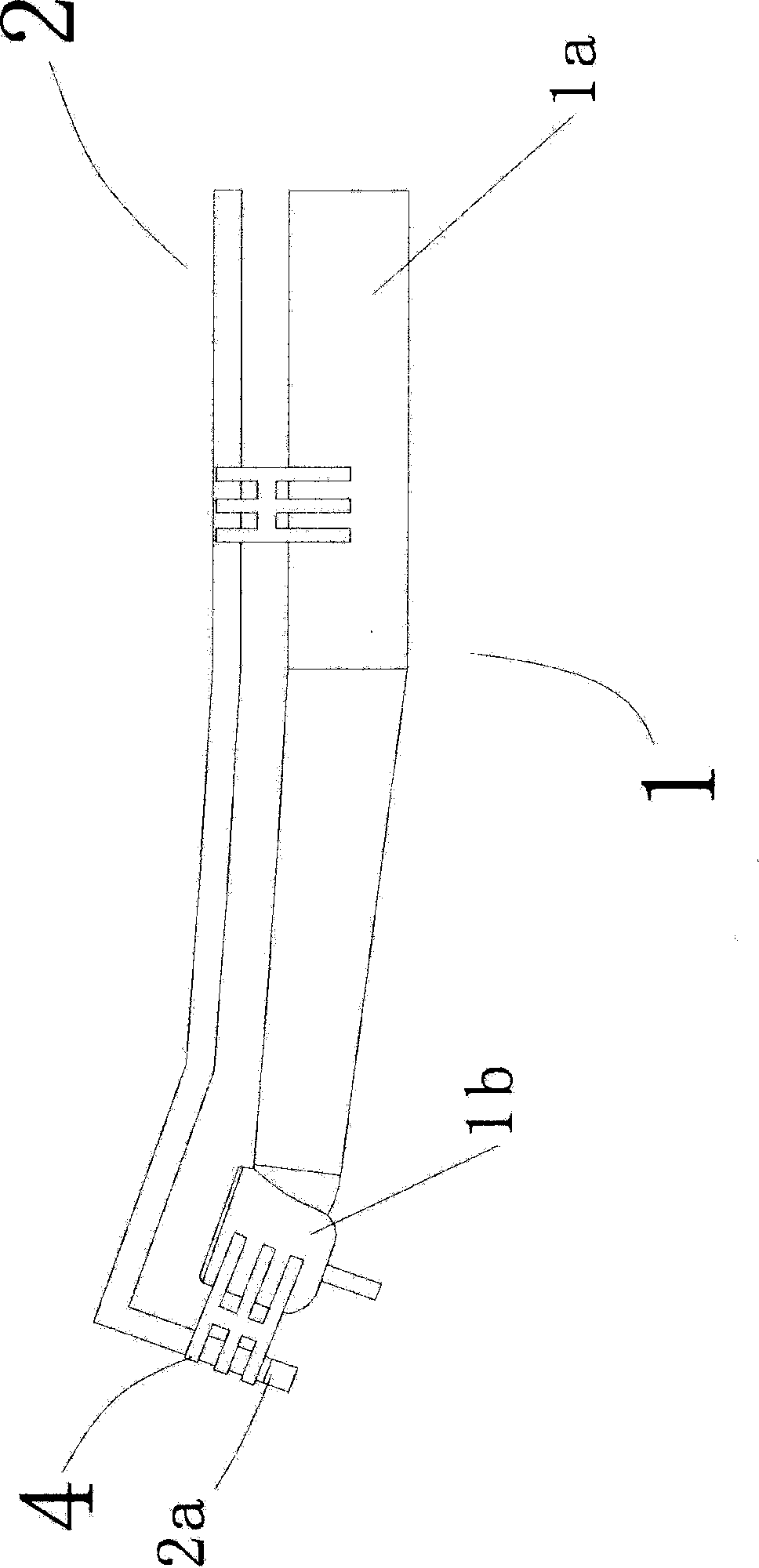 Device and method of collecting images through dental handpiece and displaying images in mouth