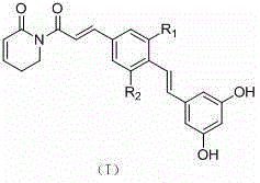 Application of resveratrol-group piperlongumine analogue in medicine