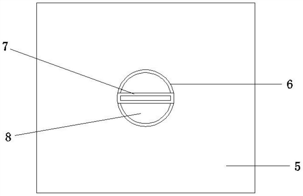 Garbage crushing device for constructional engineering