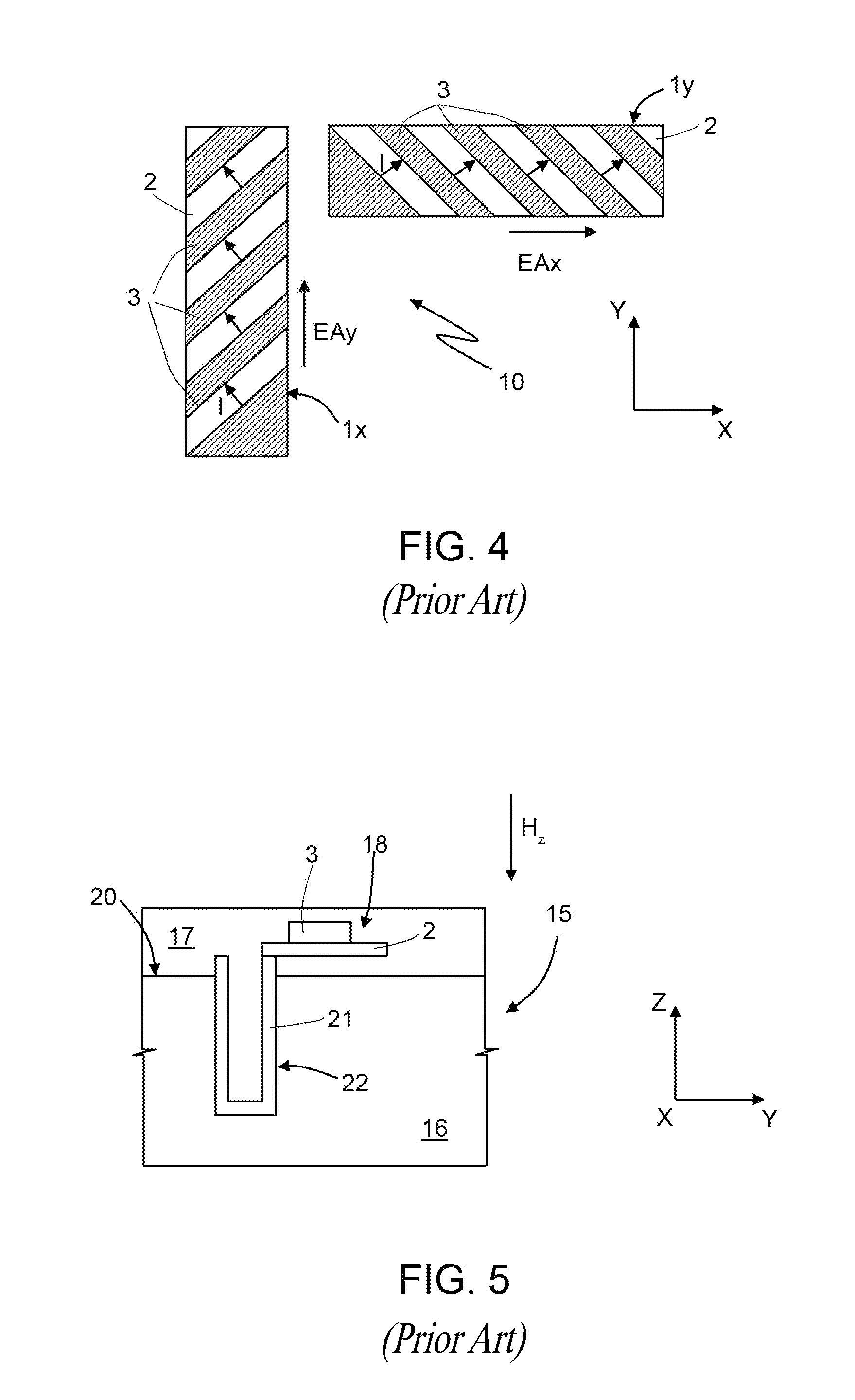 Amr-type integrated magnetoresistive sensor for detecting magnetic fields perpendicular to the chip