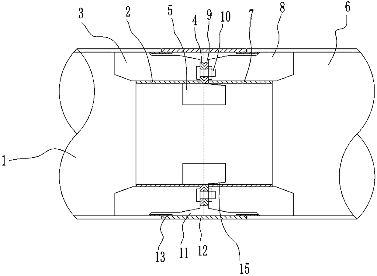 Mounting and splicing joint of large-section circular steel tube and operation method of mounting and splicing joint