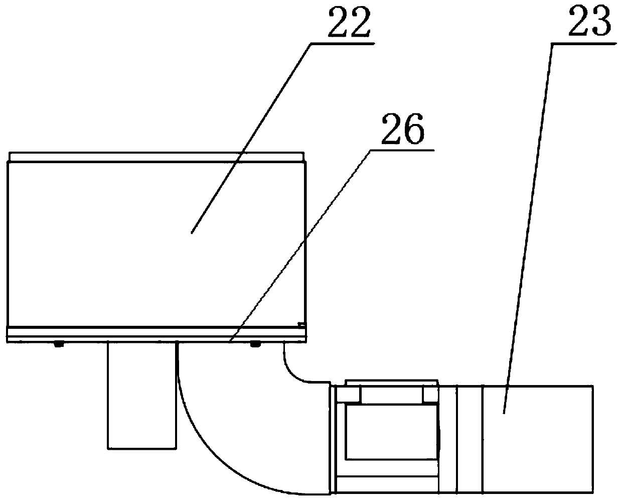 Agricultural unmanned aerial vehicle mounted biological control material delivery device and method