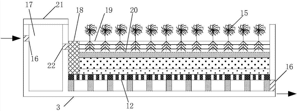 Multimedia treatment system for oligodynamically removing antibiotics from wastewater, and method thereof