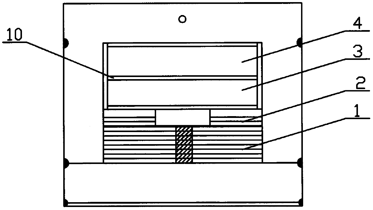 High-voltage separation transformer