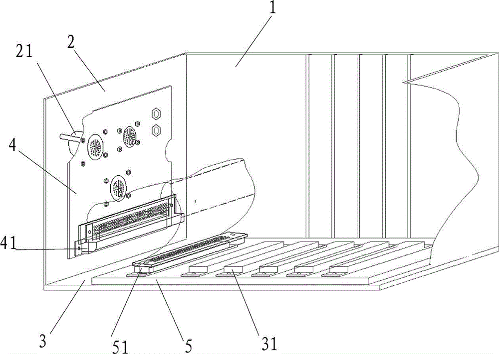 Circuit switching device and electronic box using same