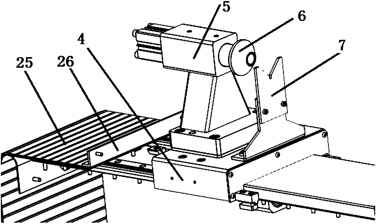 Special equipment for boring-milling machine for machining new-energy automobile rear axle