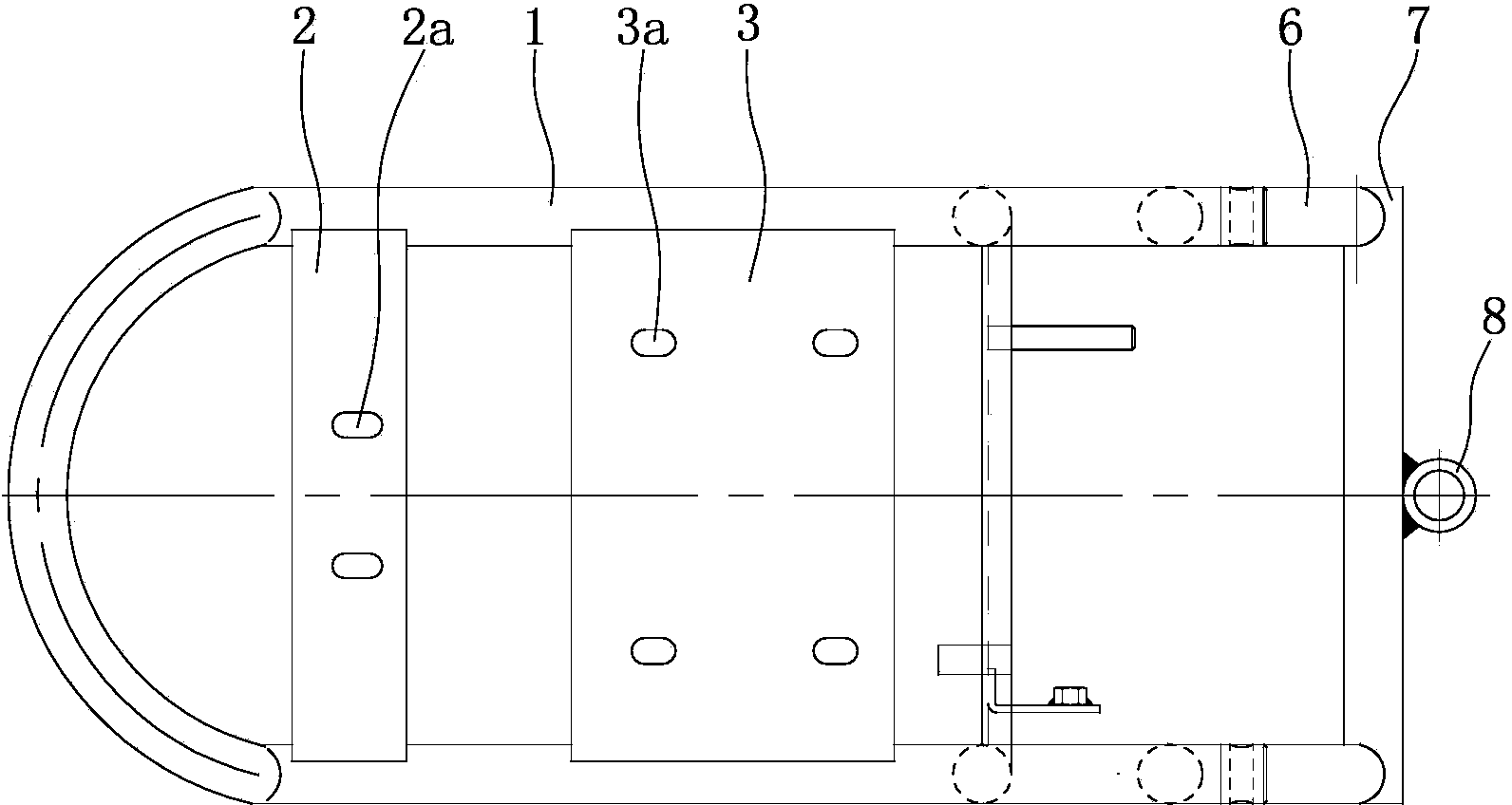 Portable mini tiller engine and frame assembly