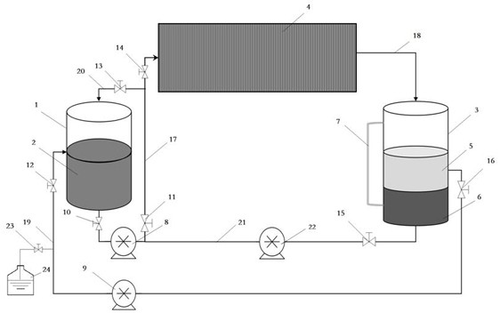 Method and device for washing ultrafine powder material for ceramic capacitor