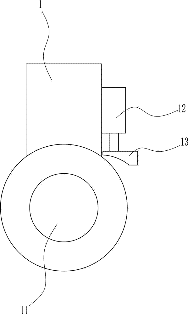 Efficient disinfection device for gynecological and obstetric operating knives