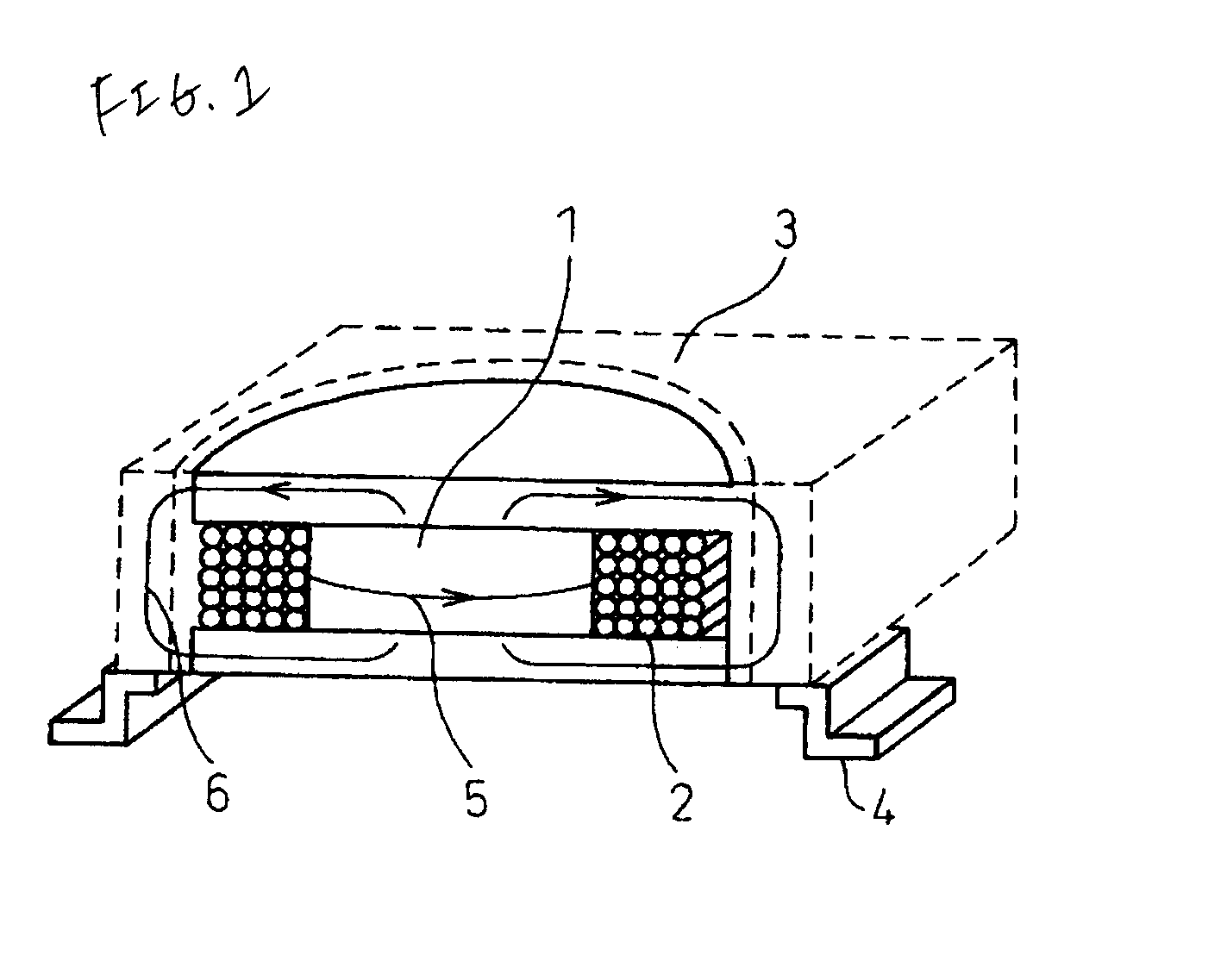 Inductor built-in wiring board having shield function