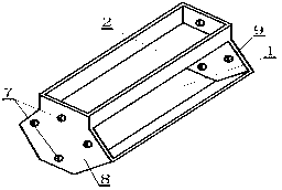 Series-wounded and over-headed multi-level green long isolation groove with irrigation system