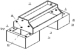 Series-wounded and over-headed multi-level green long isolation groove with irrigation system