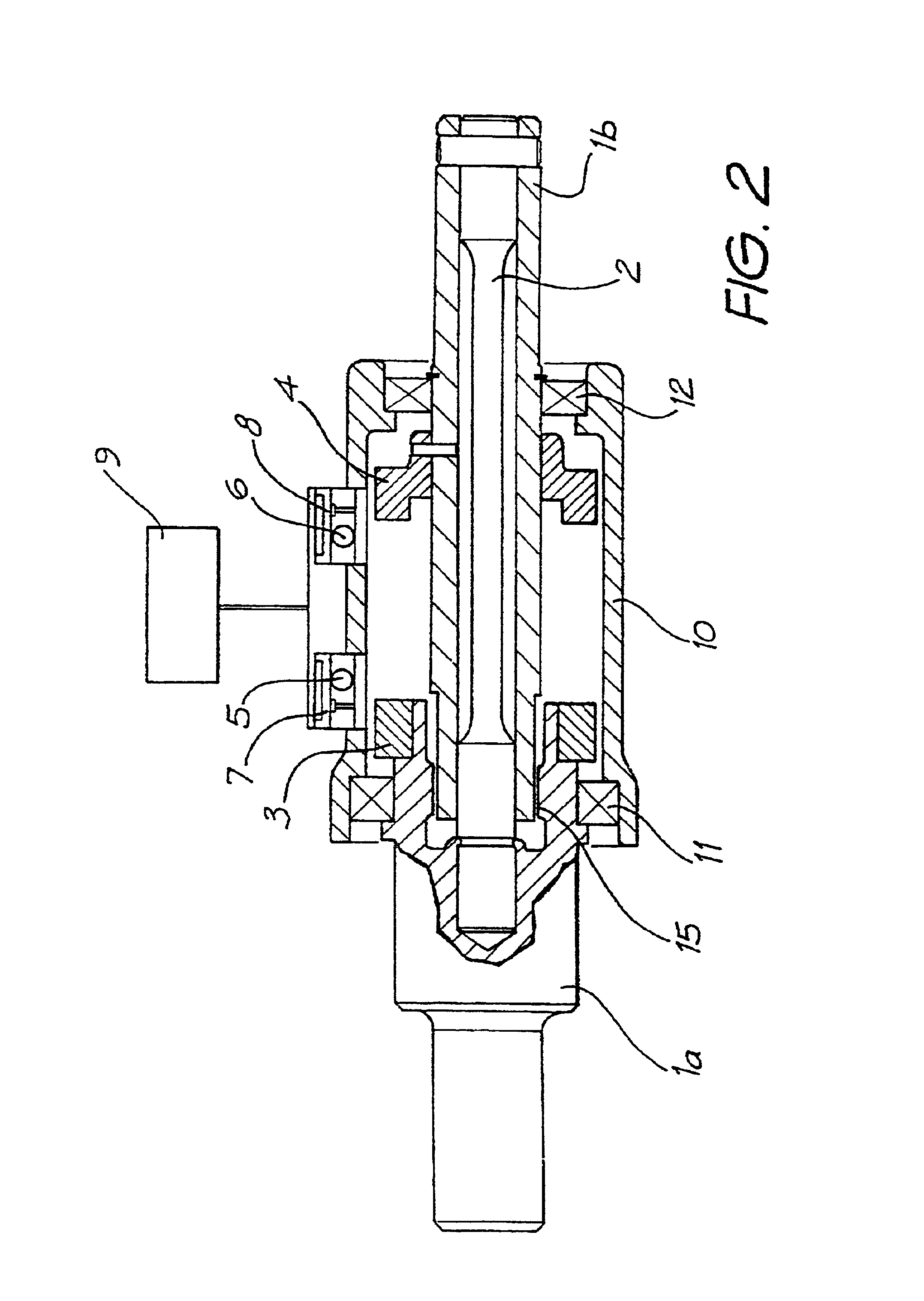 Sensor for sensing absolute angular position of a rotatable body