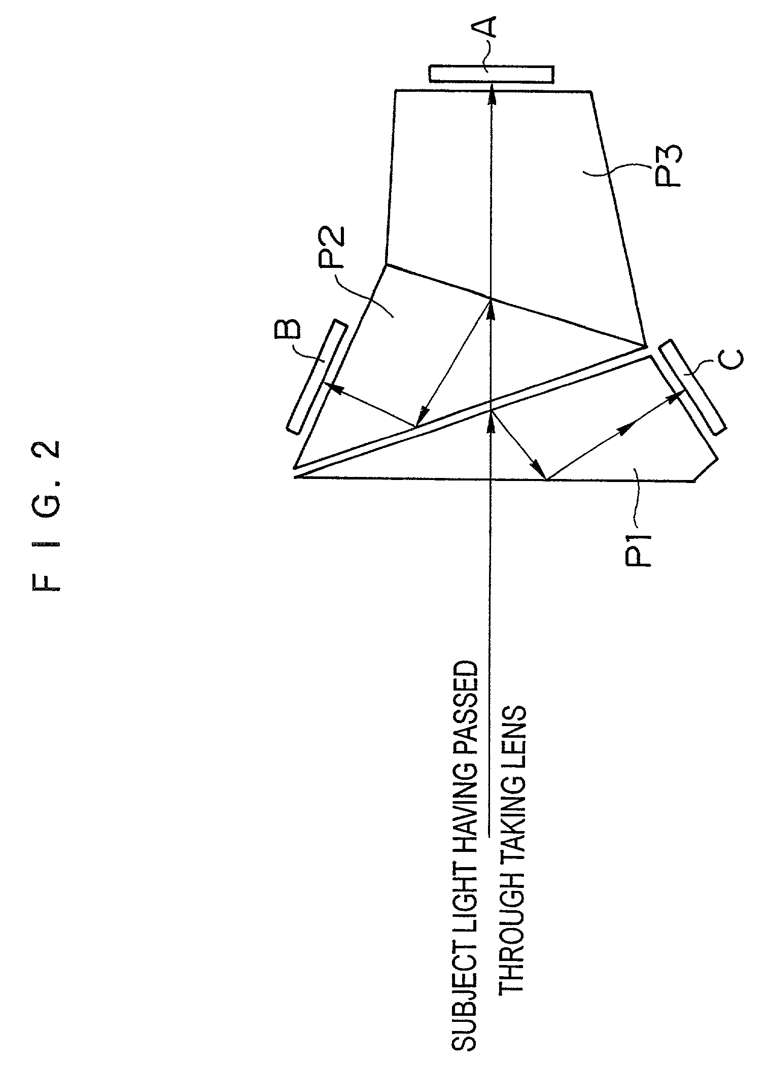 Apparatus for detecting focusing status of taking lens