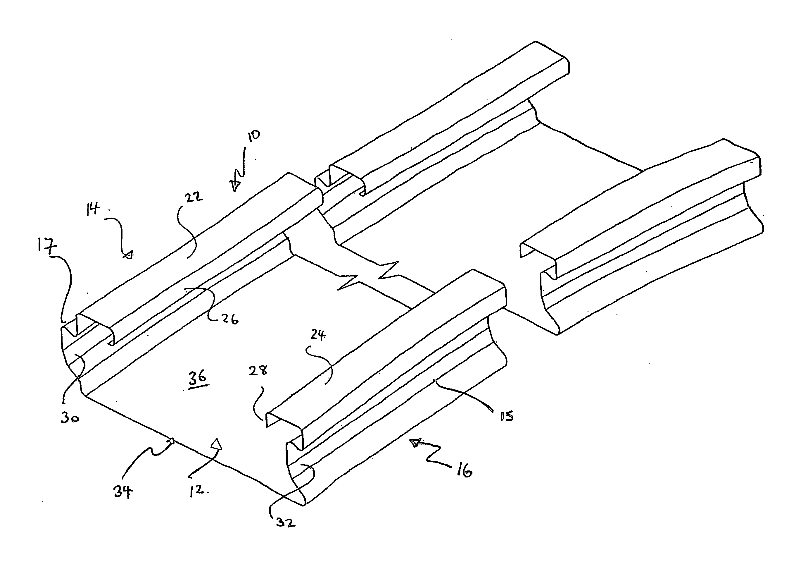 Forming apparatus for precambered metal sections