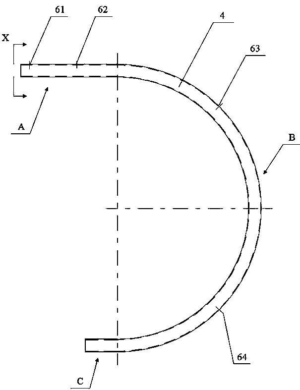 Segmentation-formed escalator cover plate