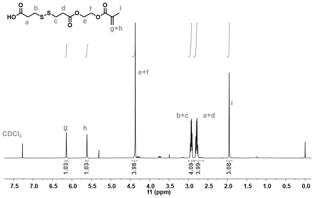 A kind of hydroxychloroquine amphiphilic polymer drug prodrug, preparation method and application thereof
