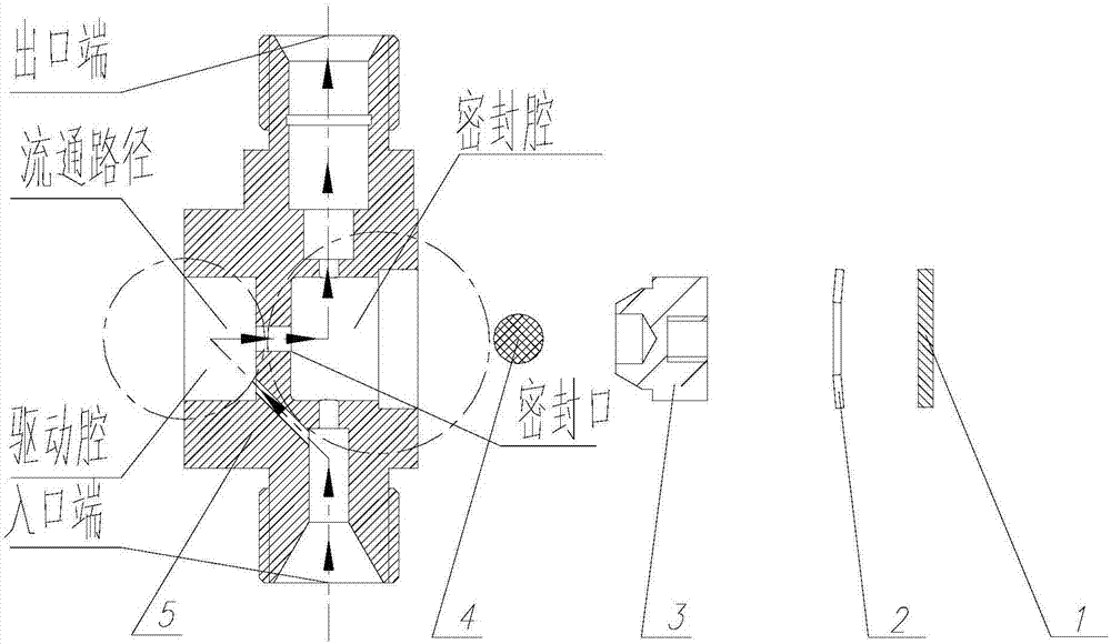 Small direct-driven type all-metal sealing piezoelectric proportional valve