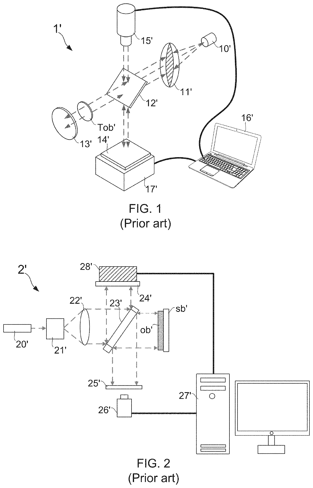 System for measuring residual stress in optical thin films in both transmission and reflection