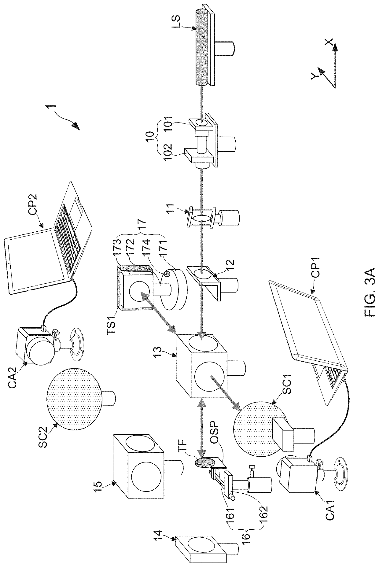 System for measuring residual stress in optical thin films in both transmission and reflection