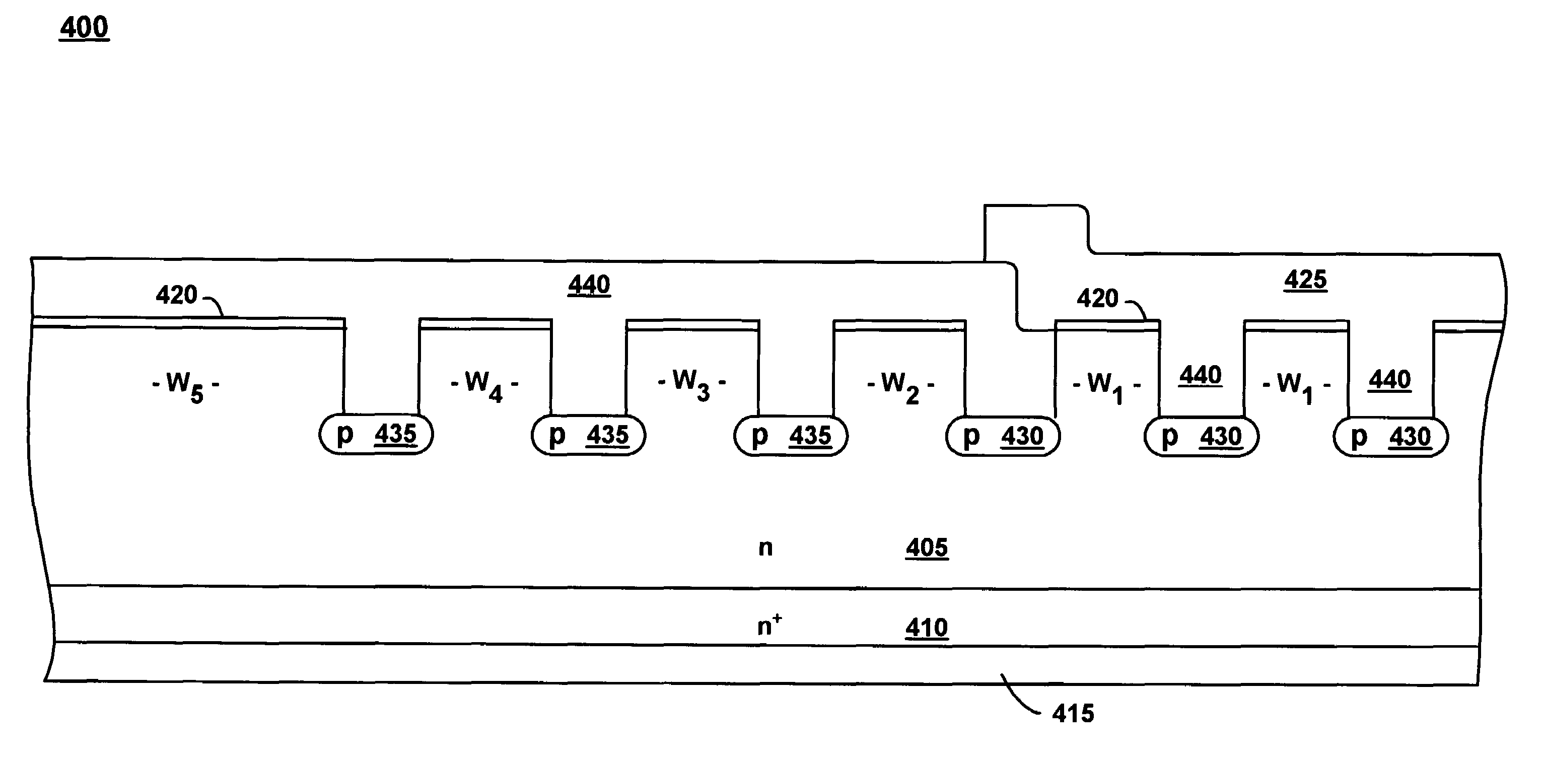 Guard ring structure and method for fabricating same