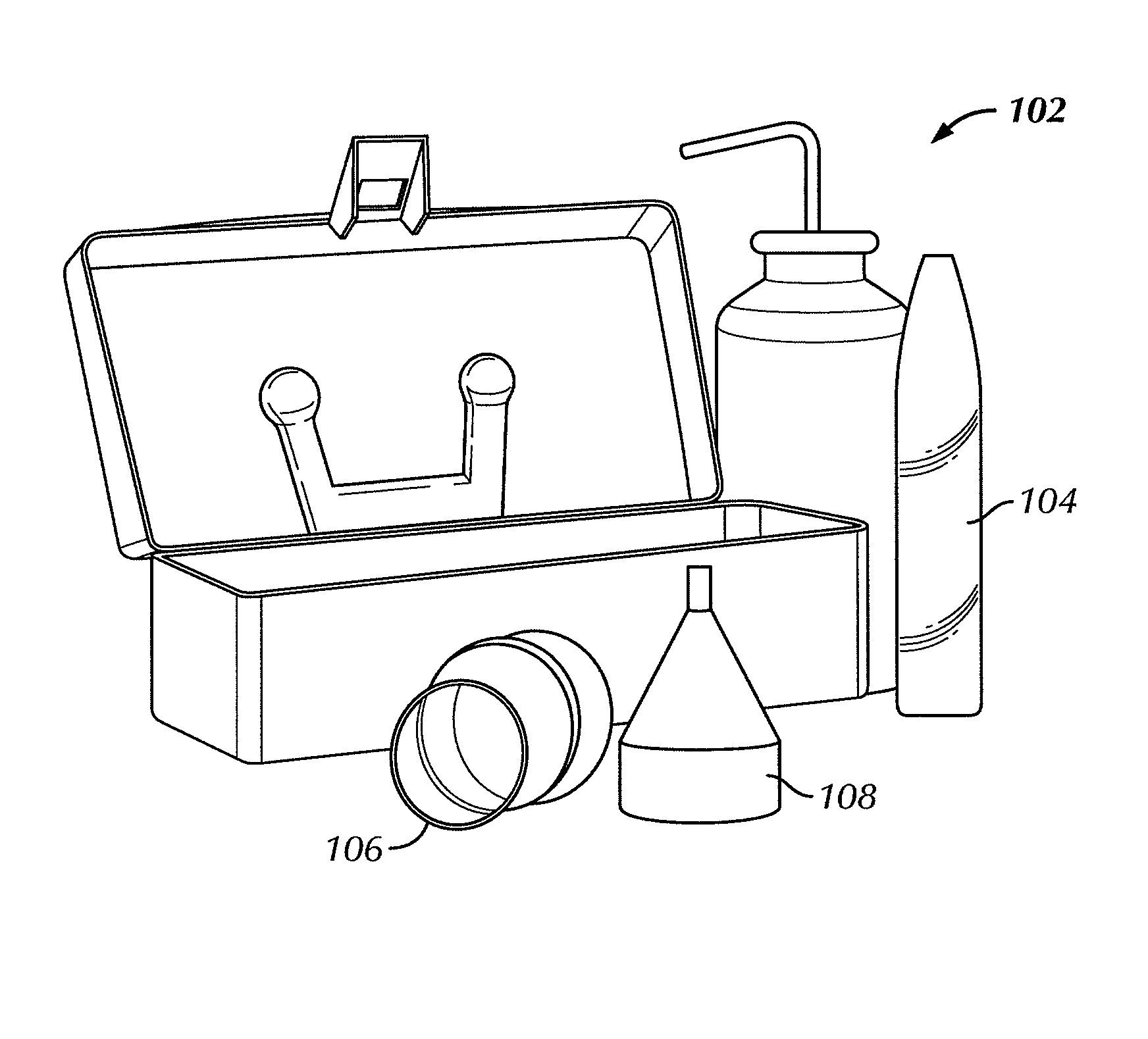 Test procedure to determine concentration and relative distribution of sized particles in a drilling fluid