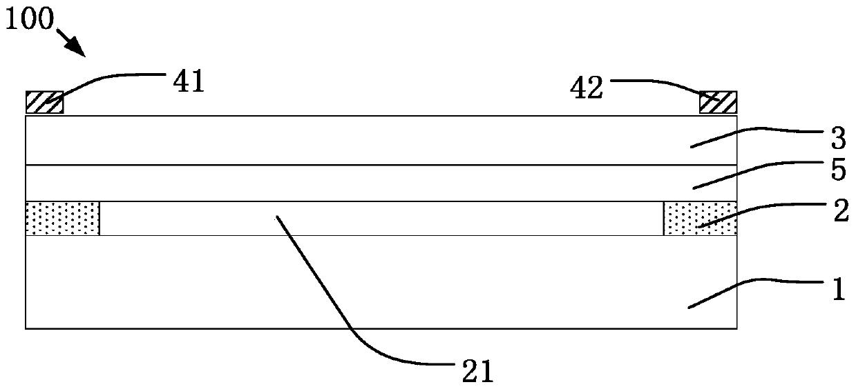 Infrared touch display device