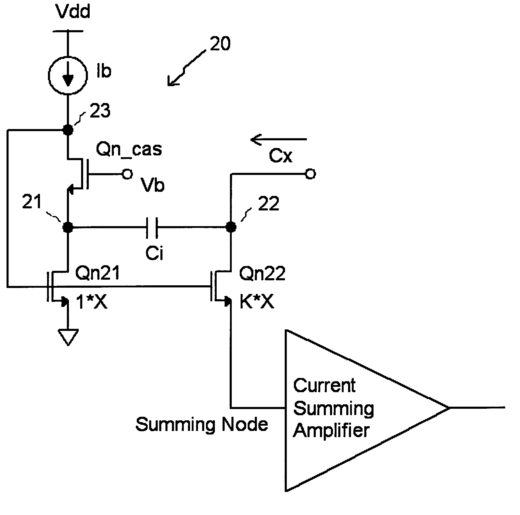 Capacitance multiplier circuit exhibiting improving bandwidth