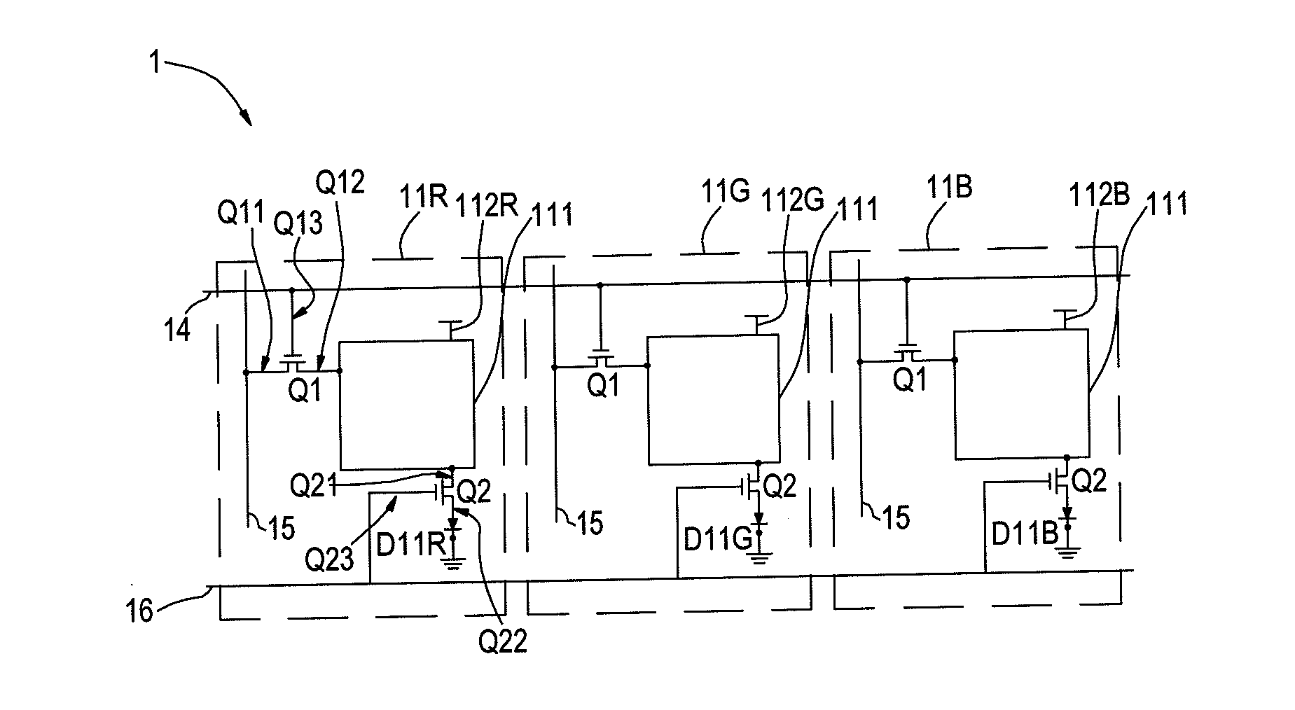 Method and device for driving an OLED panel