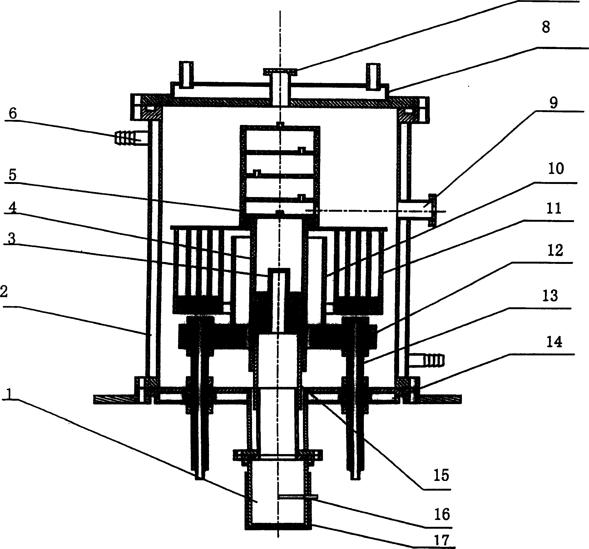 Vacuum carbon heat reduction aluminium smelting method