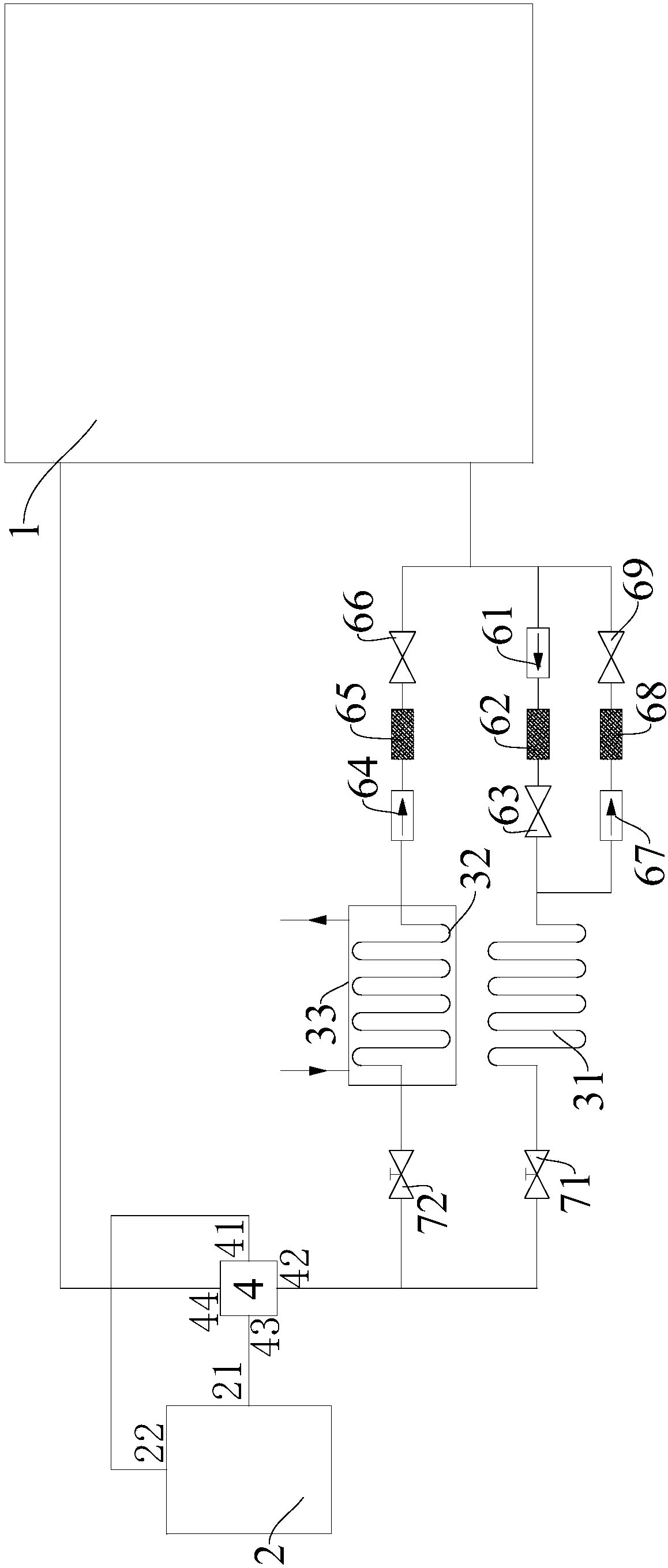 Air conditioning system and air conditioner