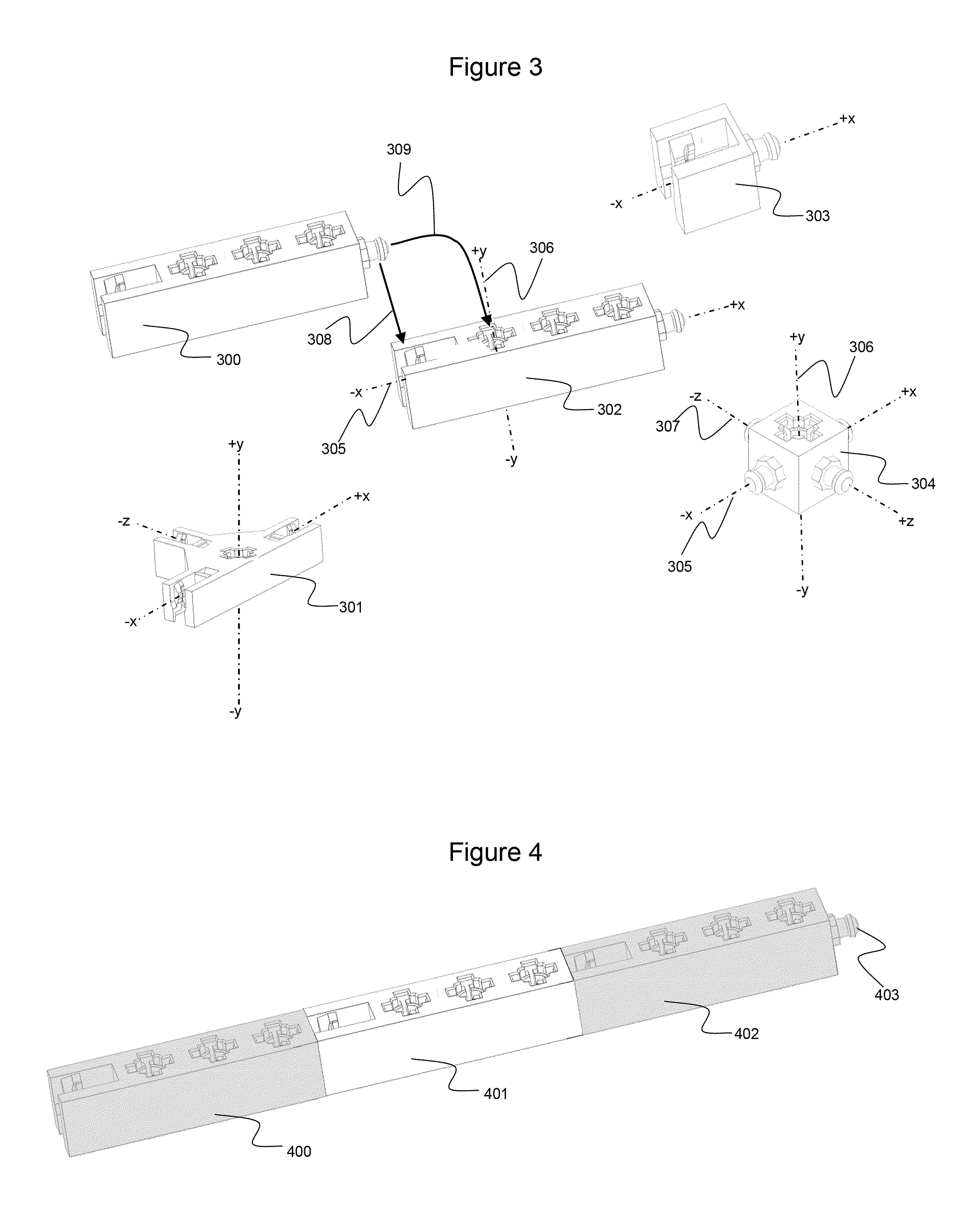 Three-dimensional structures with electronic circuit paths and safety circuits