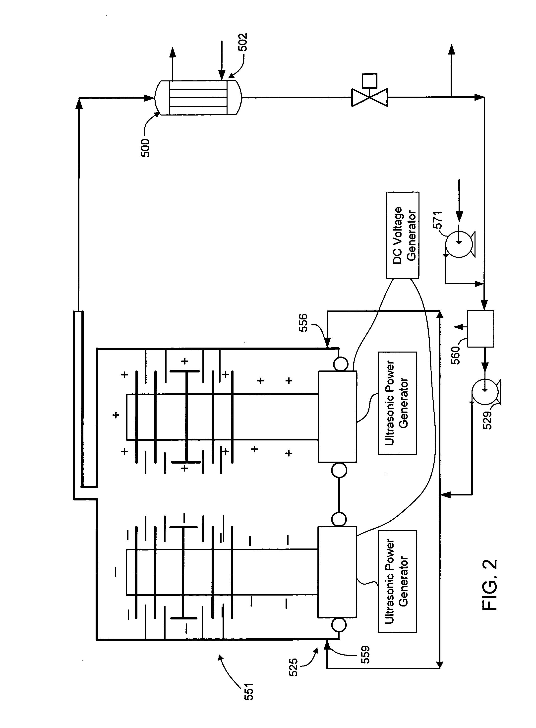 Ultrasonic treatment chamber for initiating thermonuclear fusion