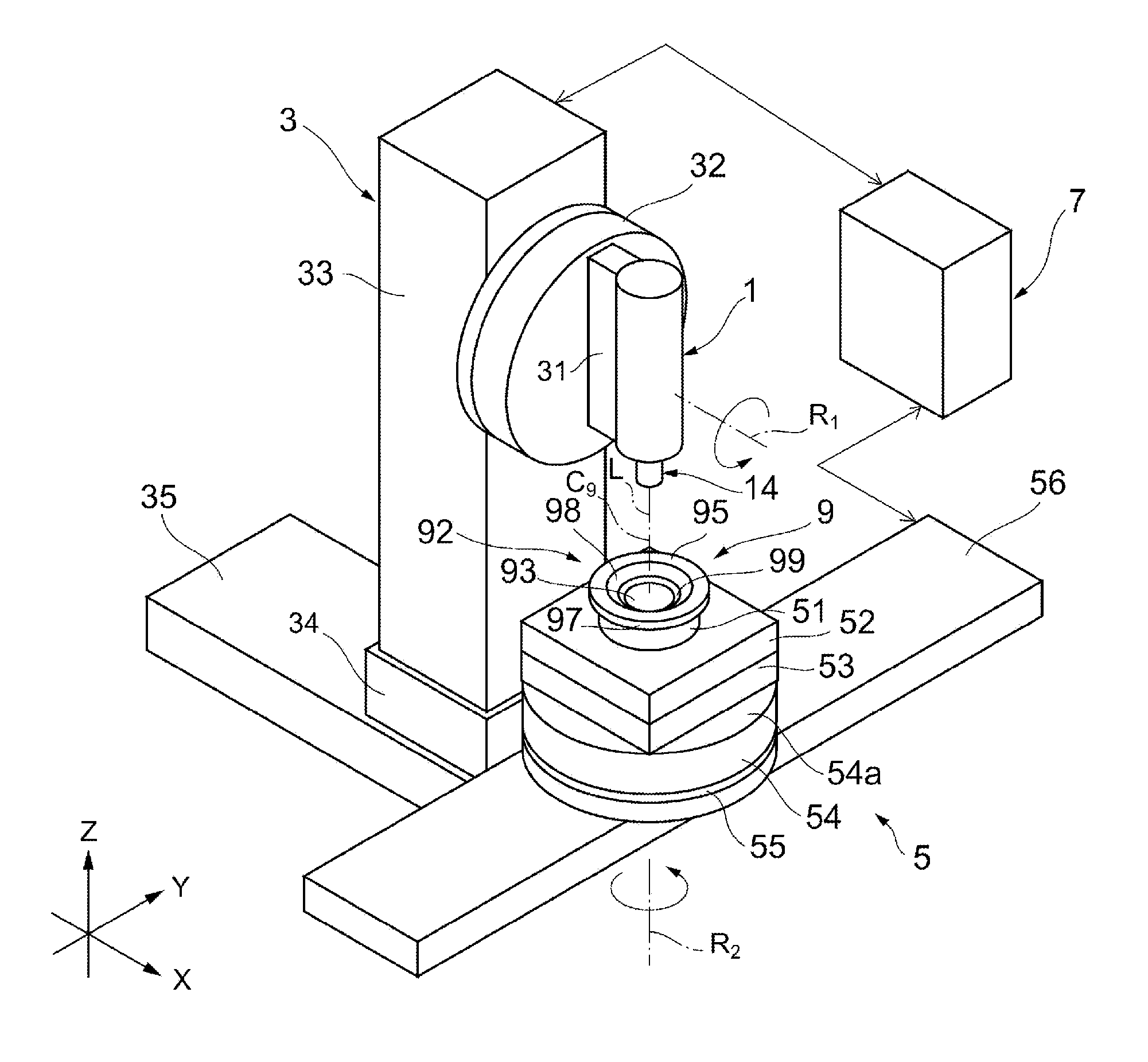 Lightwave interference measurement apparatus