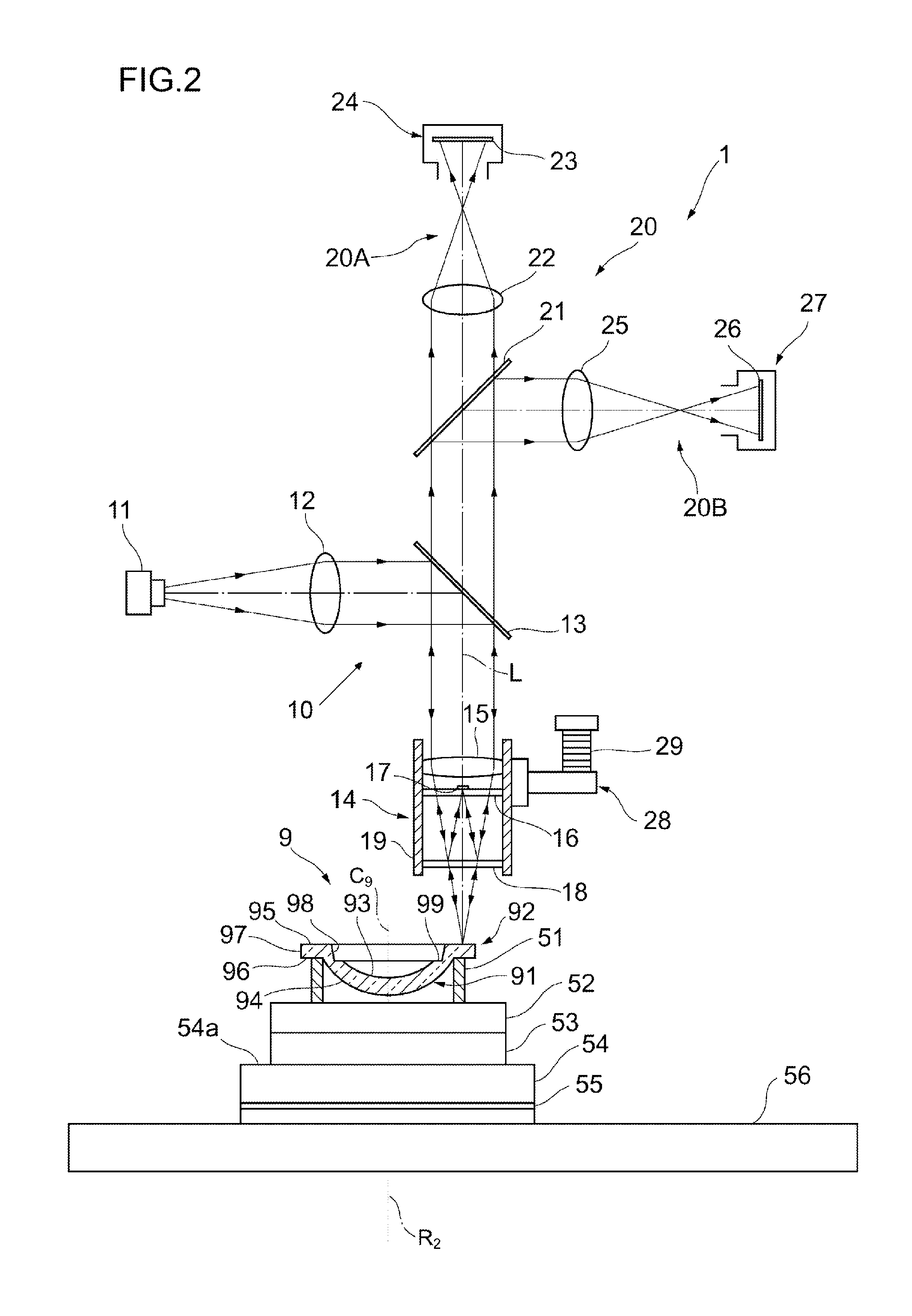 Lightwave interference measurement apparatus