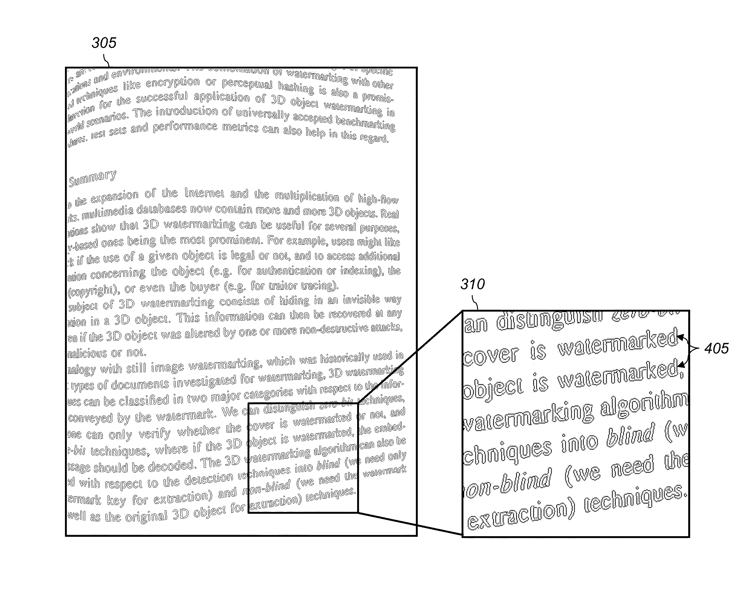 Image rectification using an orientation vector field