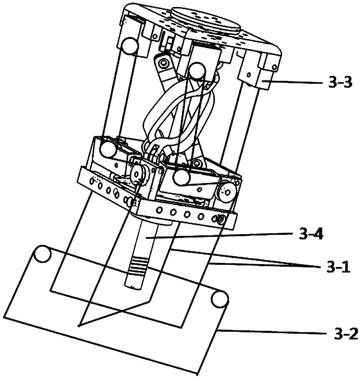 Human-machine cooperation oriented bionic lightweight mechanical arm