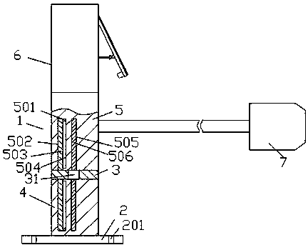 Forest fire prewarning device