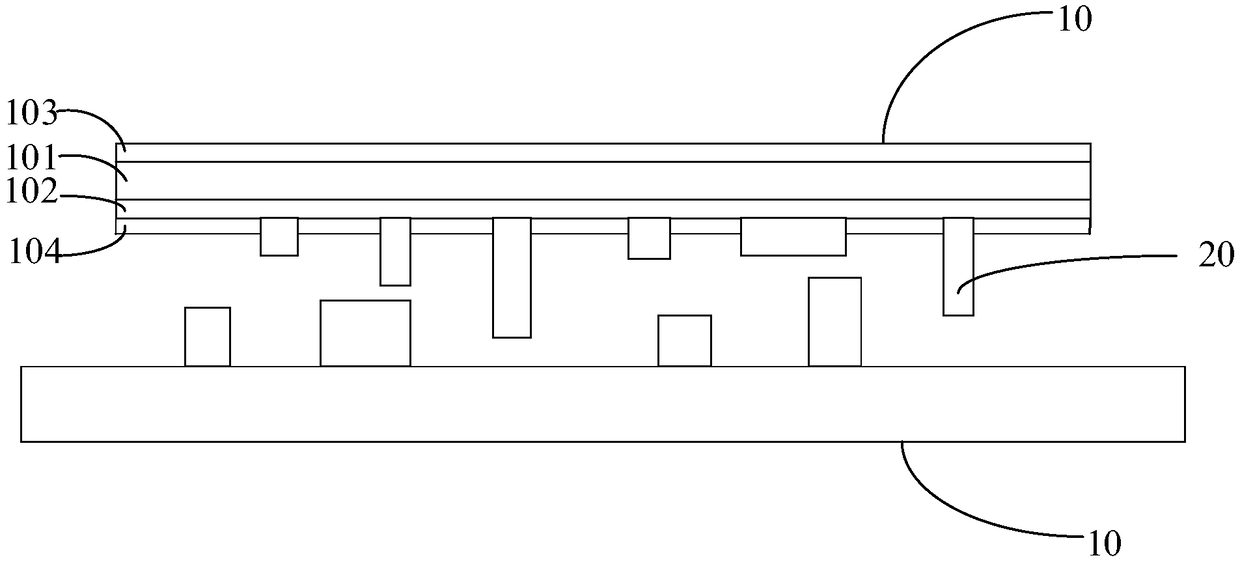 Circuit board structure and electronic equipment