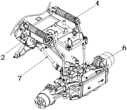 Adjustable electric agricultural vehicle chassis