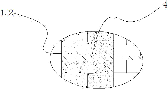 Heat-insulating wall