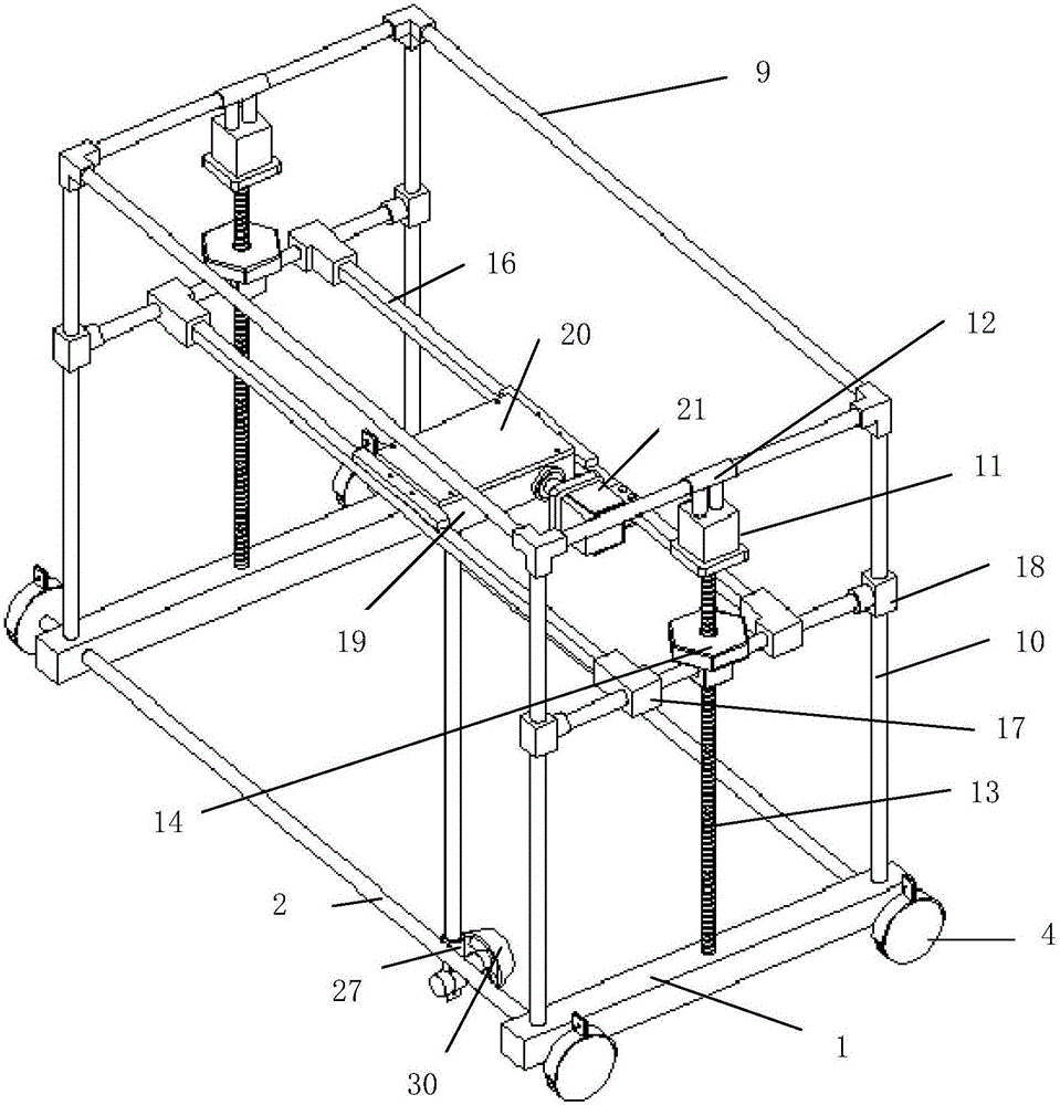 Propeller thrust measuring device