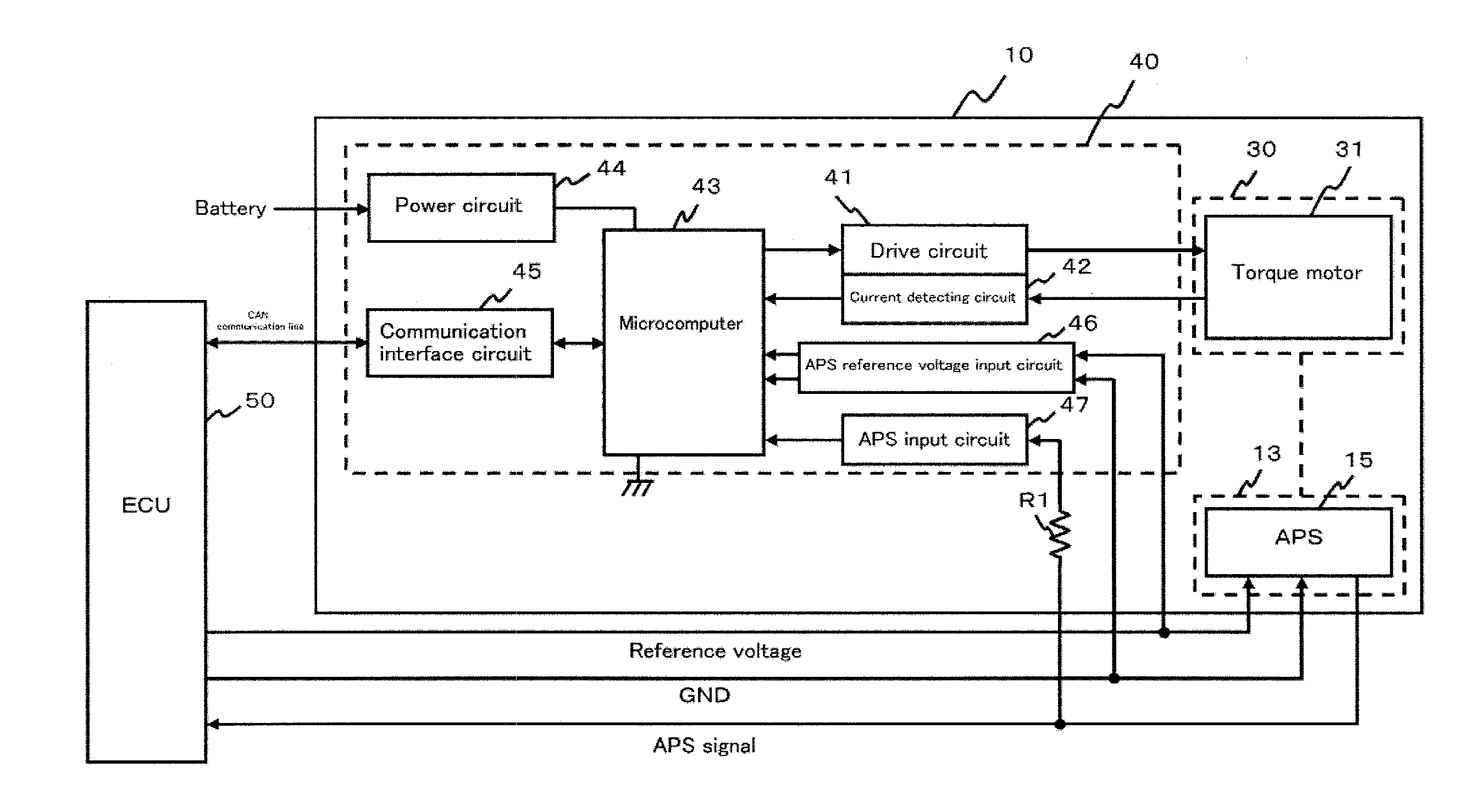 Accelerator pedal apparatus