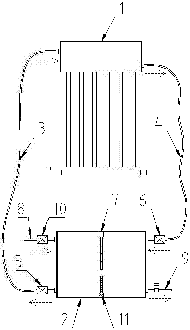 Novel solar water heating system