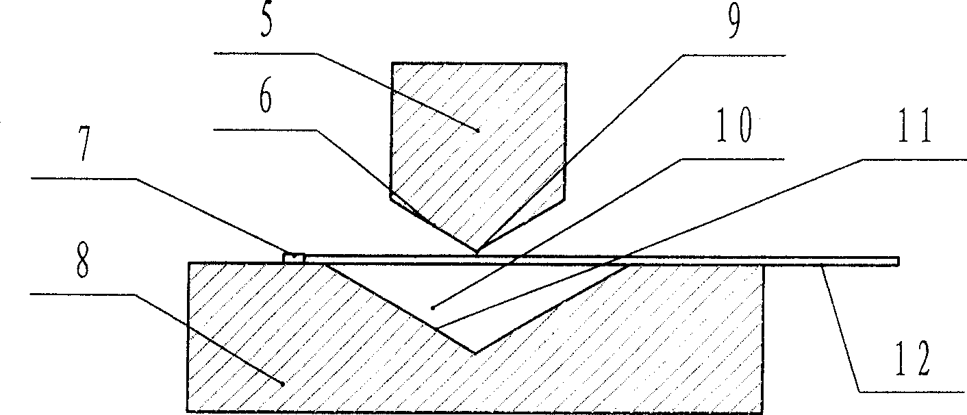 Hollow polygon body forming method